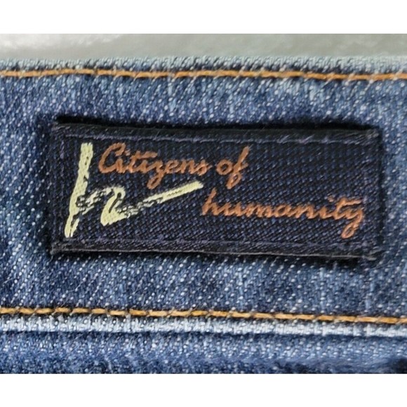 Citizens Of Humanity Kelly 63 Stretch Low-Waist Cropped Women's Jeans Size 26 - Picture 6 of 16